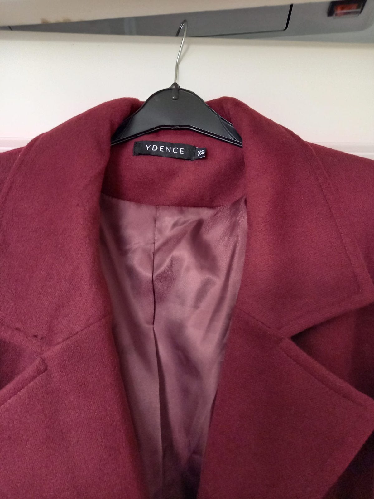 Nieuw prachtige Bordeaux rode winterjas maat Xs valt als s, Ophalen of Verzenden, Nieuw, Maat 36 (S), Rood