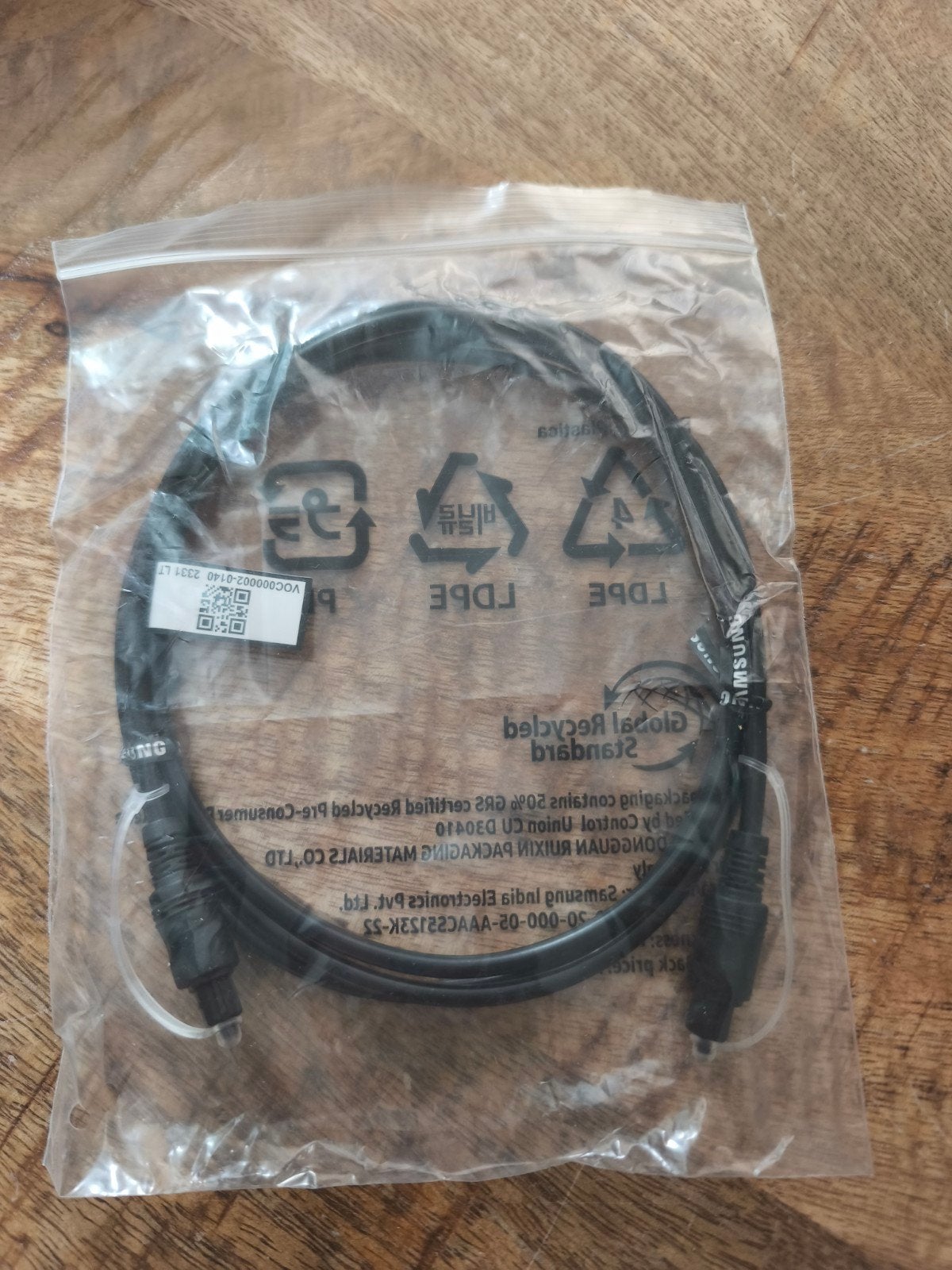 Samsung optische kabel nieuw, Ophalen of Verzenden, Nieuw
