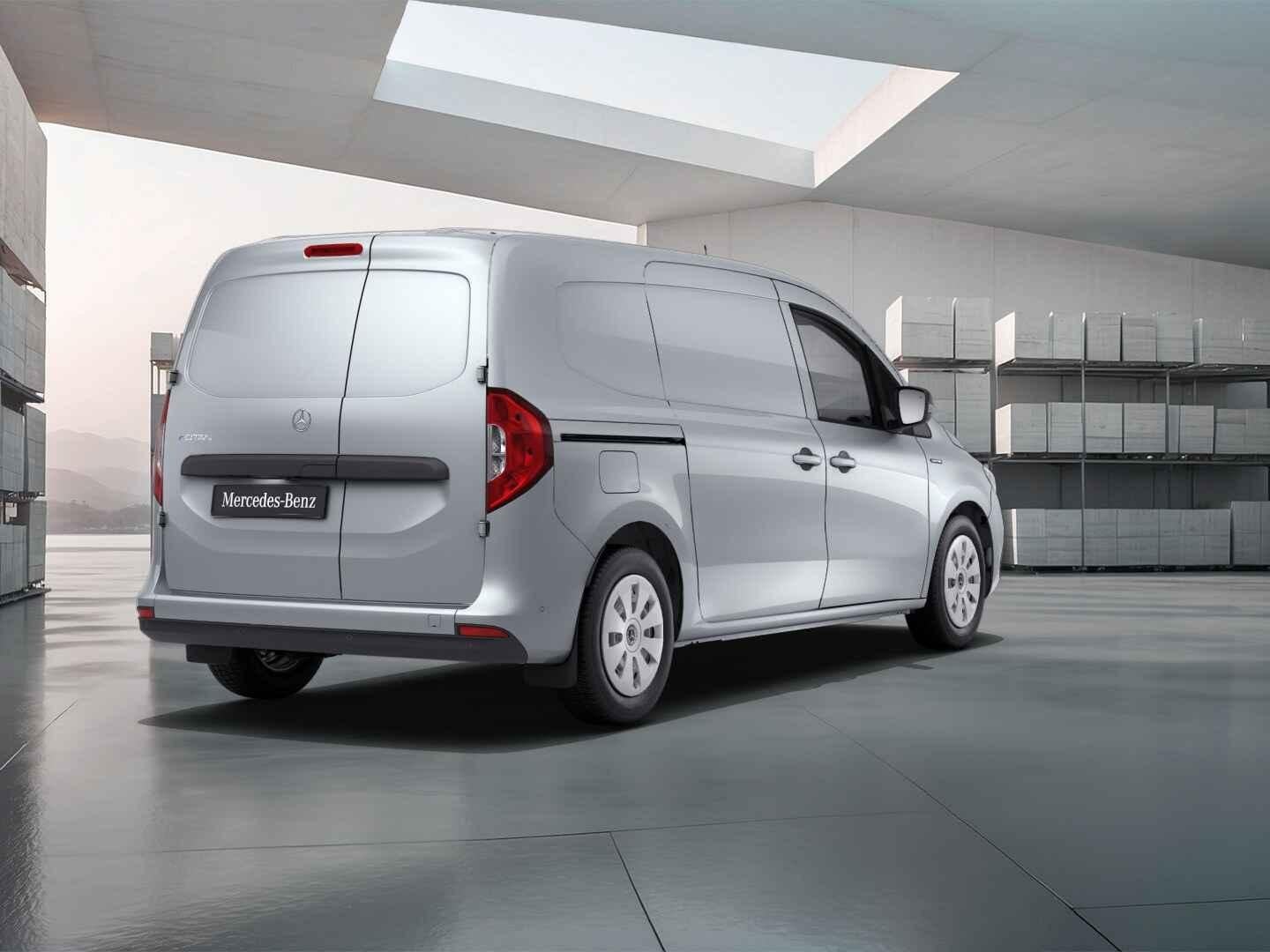 Mercedes-Benz eCitan 112 Pro L2 Business Solution 51 kWh, Auto's, Stof, Zwart, 1795 kg, 122 pk