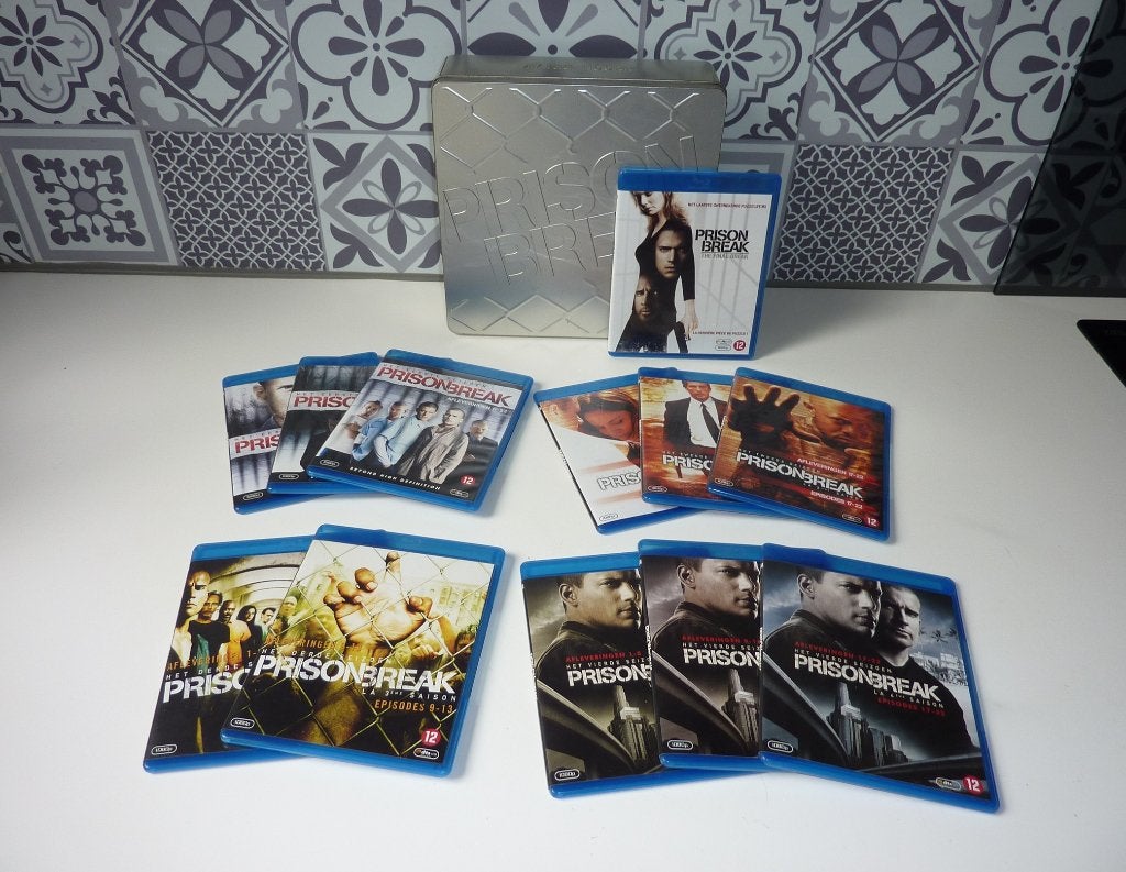 Prison Break blu-ray serie, Final Break, collector's edition, Cd's en Dvd's, Engels, Vanaf 16 jaar, Nederlands, Boxset