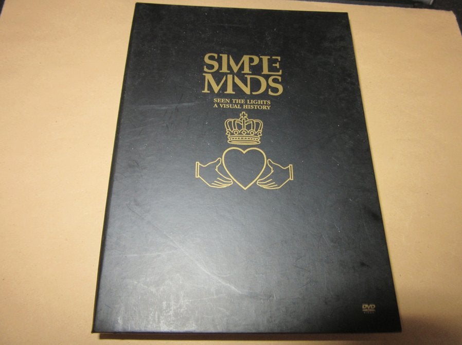 Simple Minds dvd seen the lights a visual history, Alle leeftijden, Verzenden, Gebruikt