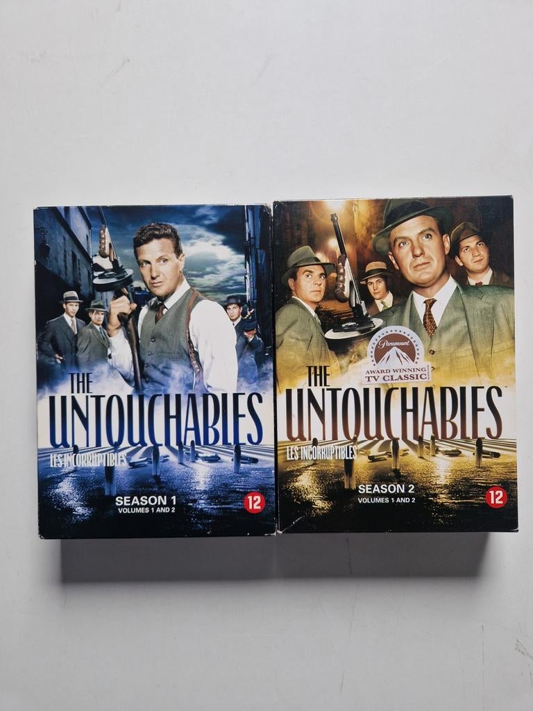 The Untouchables - Seizoen 1 & 2 DVD Boxset, Gebruikt, Boxset, Ophalen of Verzenden, Actie en Avontuur