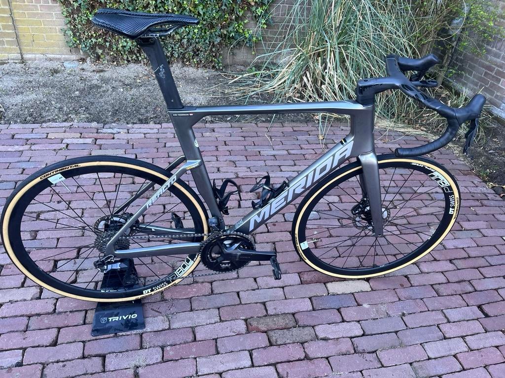 Merida Reacto 8000 DI2 (2025) – maat XL, Fietsen en Brommers, Fietsen | Racefietsen, Zo goed als nieuw, Overige merken, Meer dan 20 versnellingen