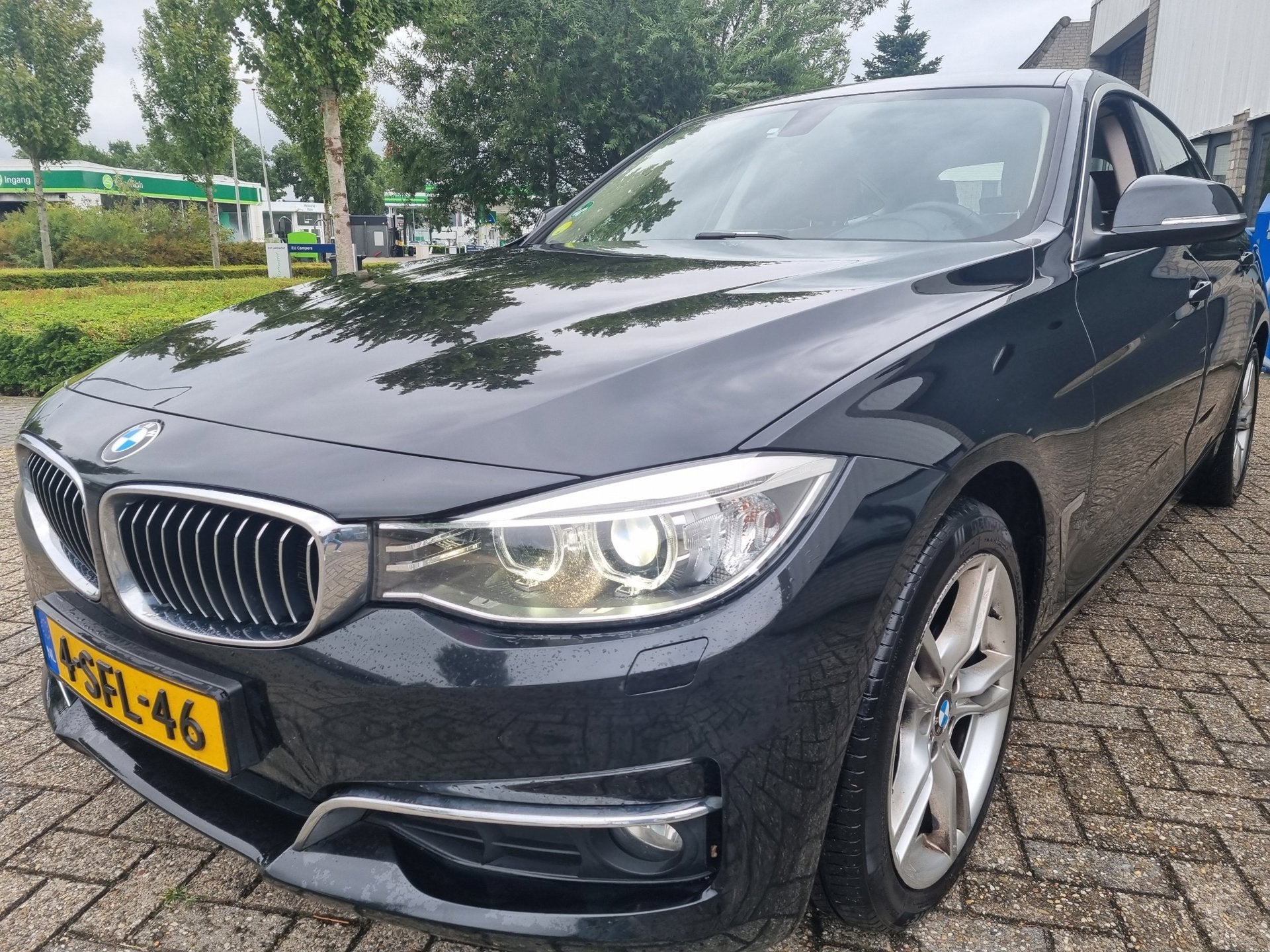 BMW 3-serie Gran Turismo 320d High Executive Leder Groot Nav, Auto's, 745 kg, Achterwielaandrijving, Euro 6, Zwart