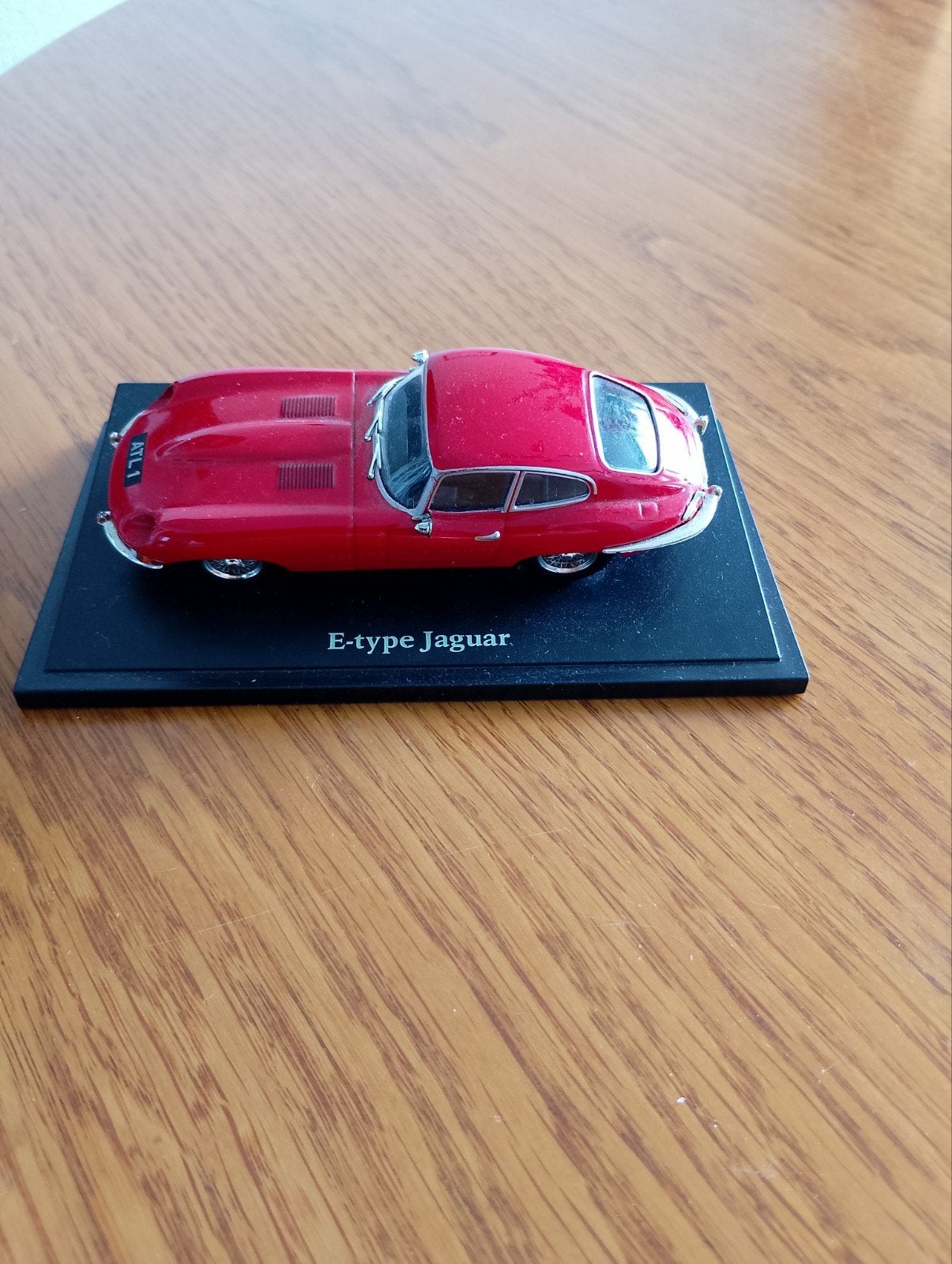 Rode E-type Jaguar modelauto op display alleen ophalen, Ophalen
