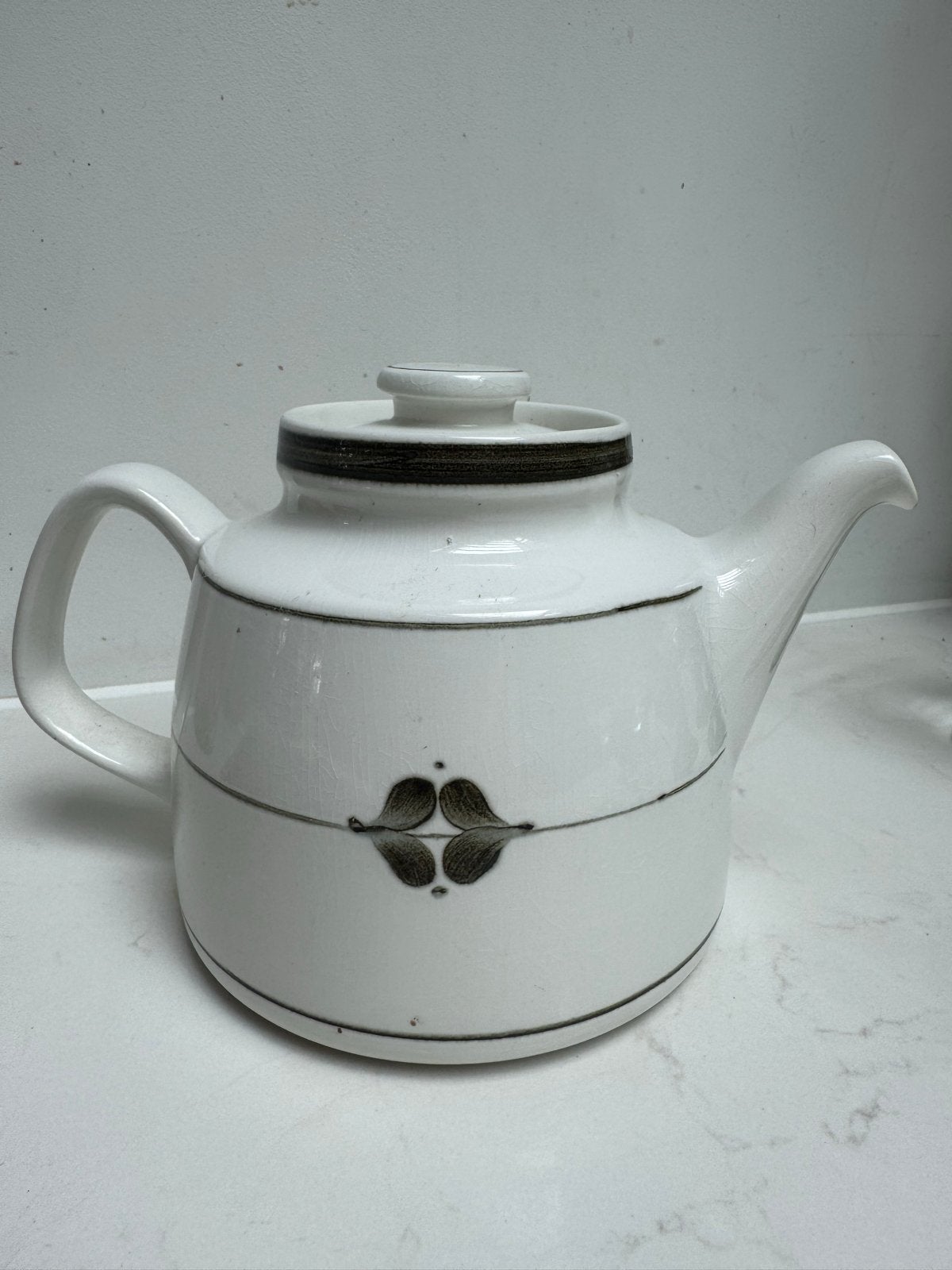 Vintage theepot met decoratief patroon, Antiek en Kunst, Ophalen of Verzenden