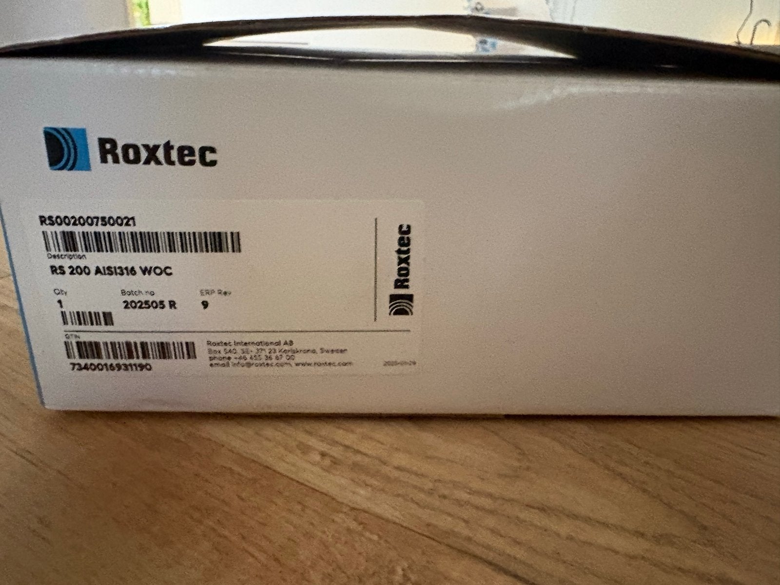 Roxtec RS 200 WOC & RS 400 WOC AISI 316 Afdichtingen, Overige materialen, Nieuw, 15 m² of meer, Ophalen