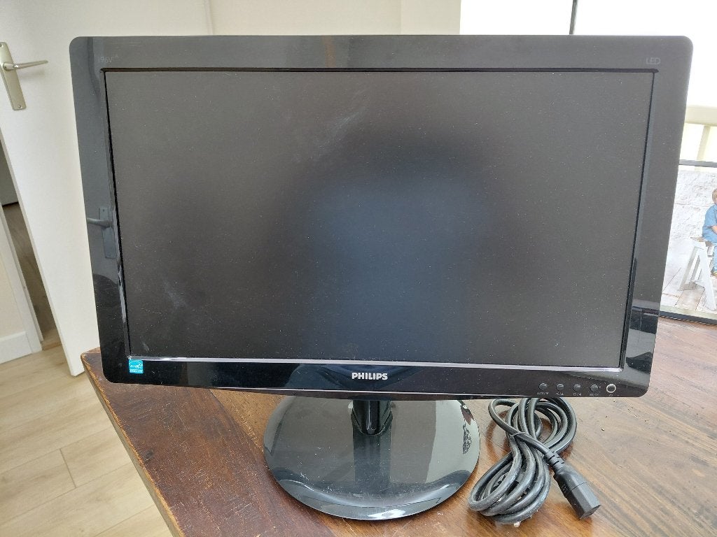 Philips computer beeldscherm, Computers en Software, Monitoren, Ophalen, Gebruikt, LED, 60 Hz of minder