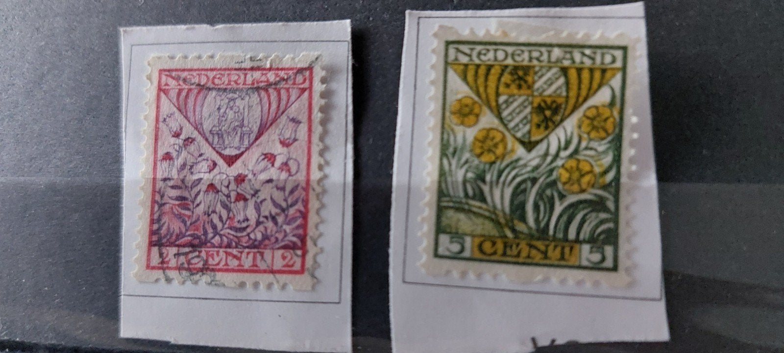 Roltanding 1927  2 zijdig .Nederland, Ophalen of Verzenden, T/m 1940, Gestempeld