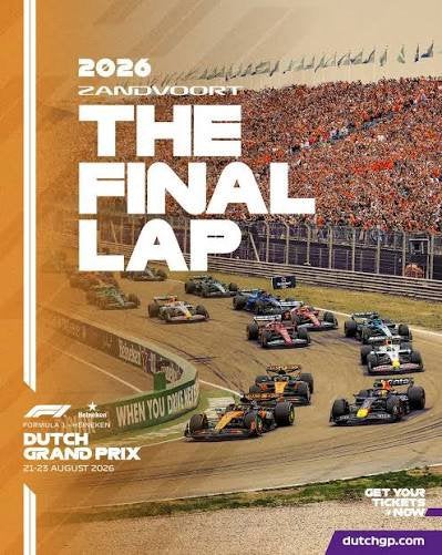 F1 Zandvoort 2026 – Arena-In 2  ZA/ZO ️, Tickets en Kaartjes, Eén persoon, Augustus