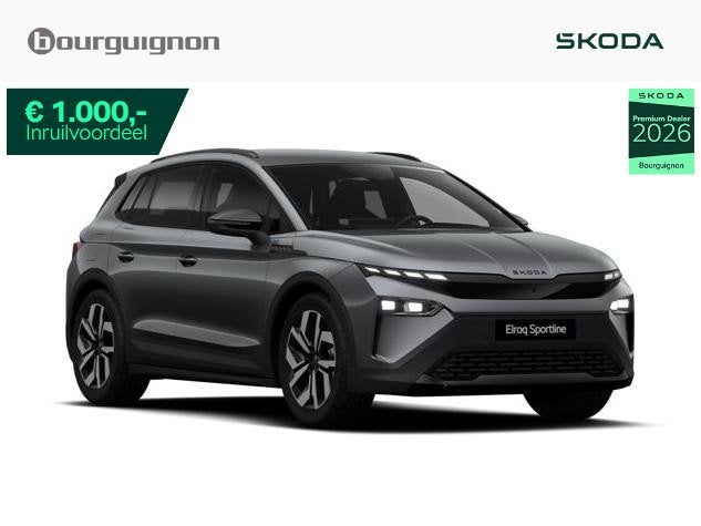 Skoda Elroq Sportline 85 | 286PK | Trekhaak | Head-up displa