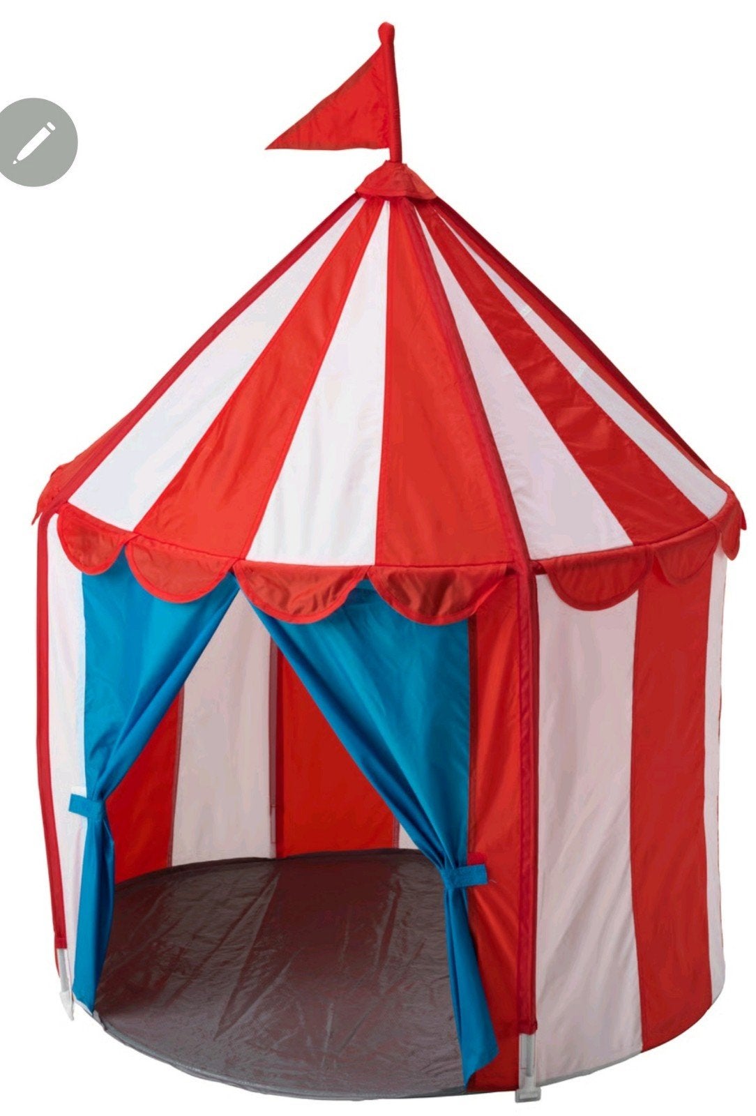 Circustent Speeltent voor Kinderen - Rood/Wit, Ophalen of Verzenden, Zo goed als nieuw