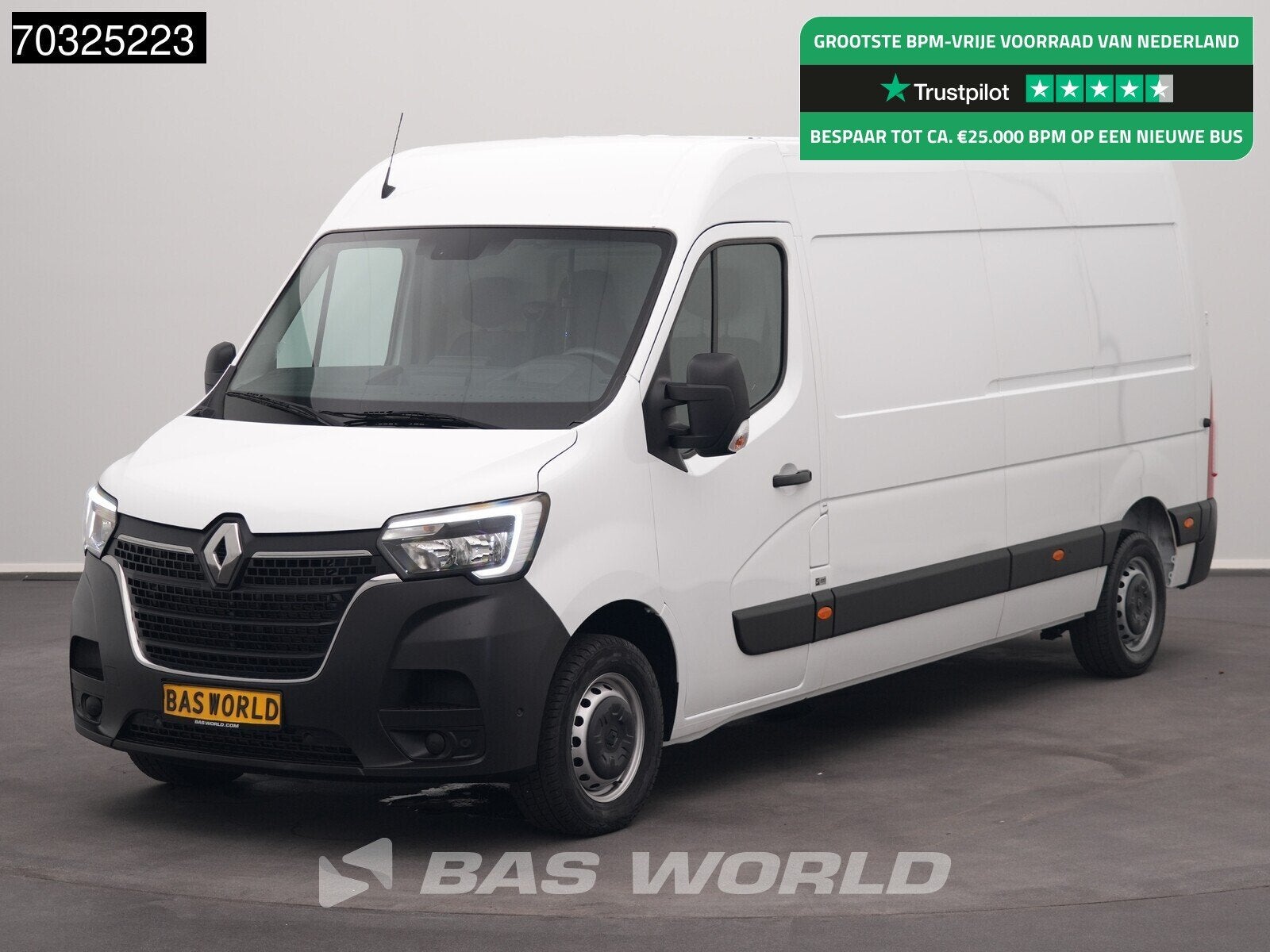 Renault Master 135PK L3H2 LED Airco Cruise Parkeersensoren v, Auto's, Gebruikt, Euro 6, 4 cilinders, Renault
