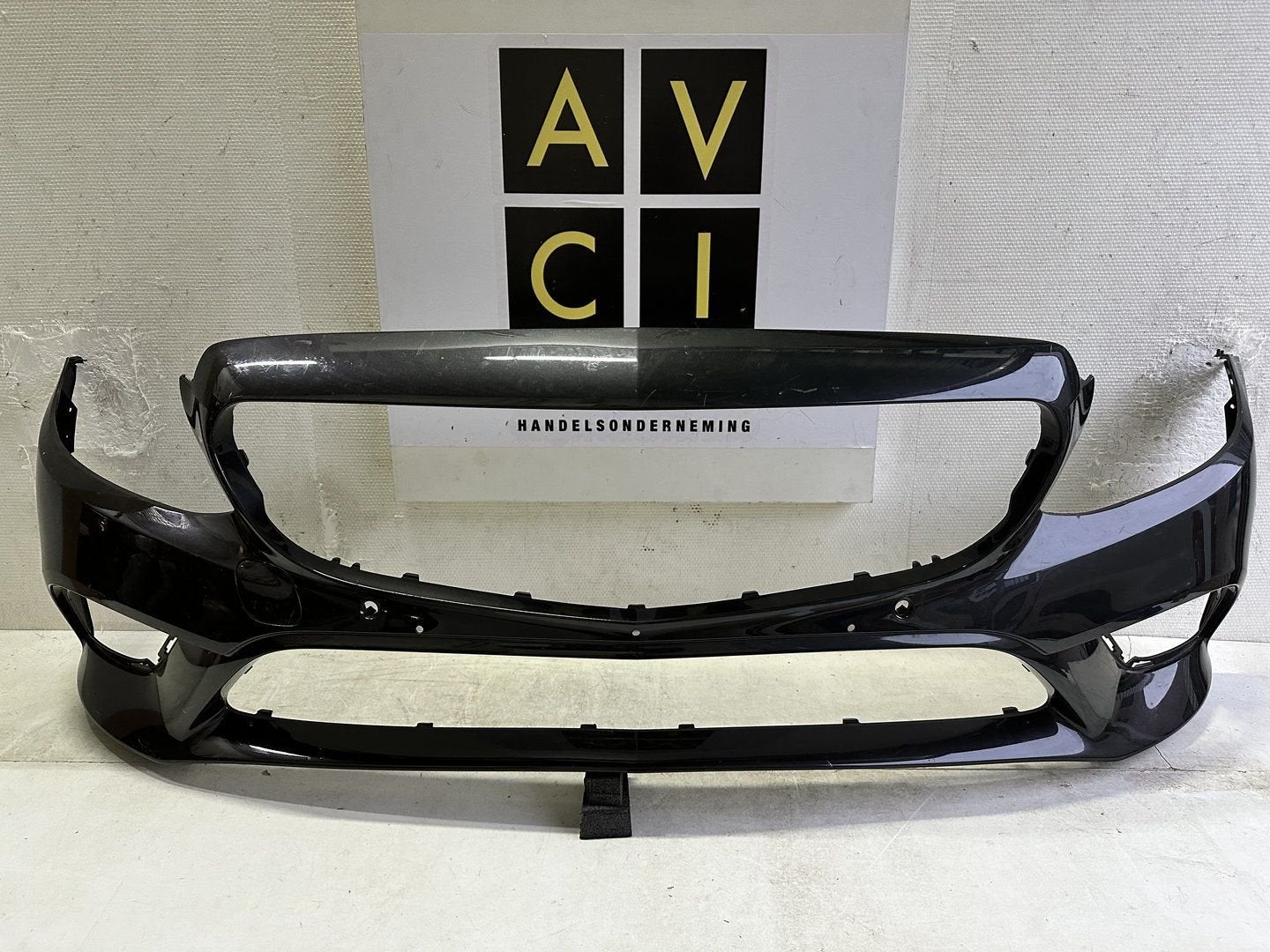 Mercedes C klas W205 Facelift voorbumper bumper A2058851101, Gebruikt, -, Voor, Ophalen of Verzenden