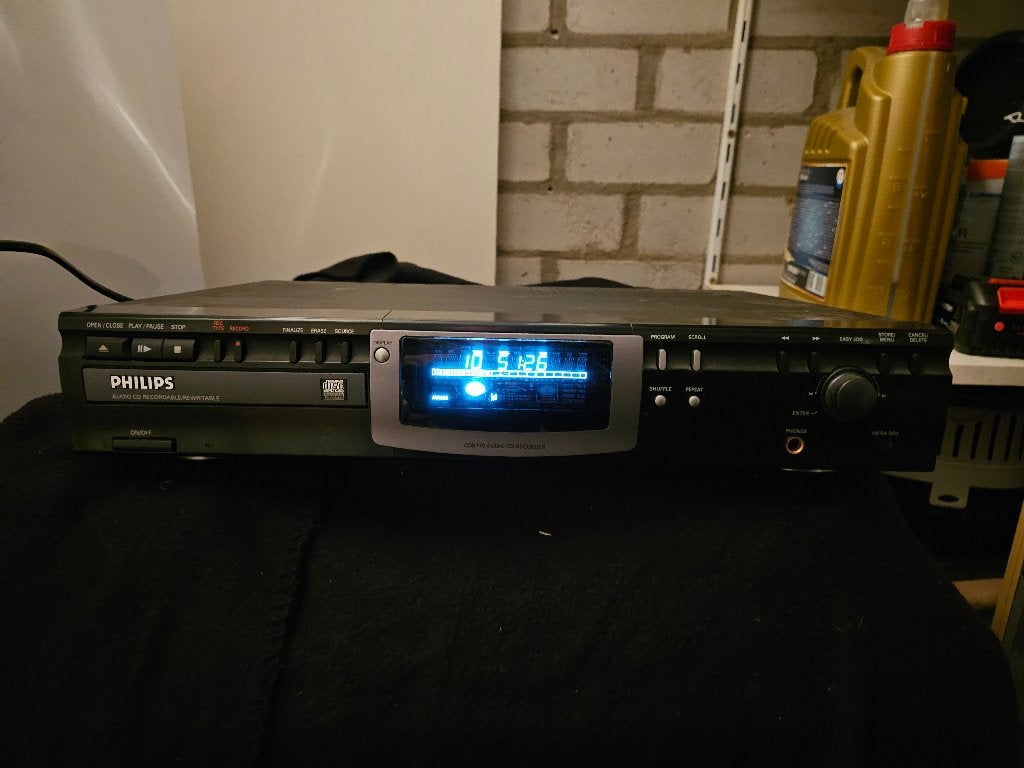 cd recorder, Ophalen, Gebruikt, Philips
