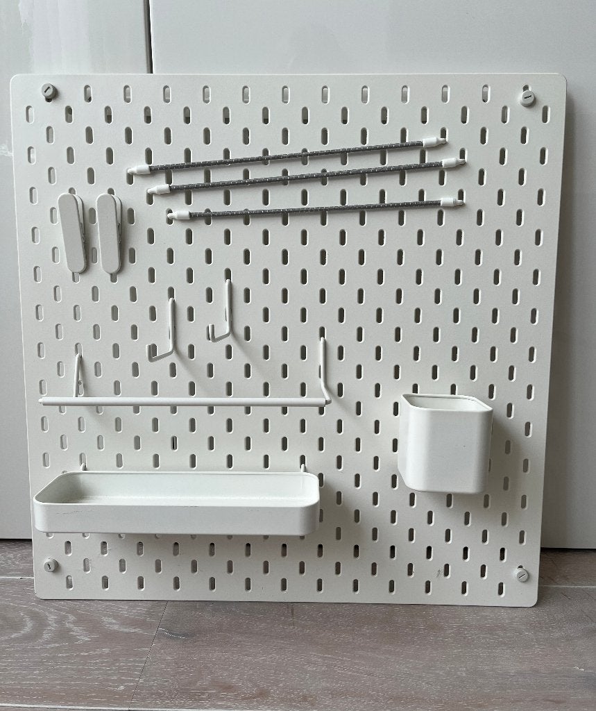 Ikea Skadis ophangbord met accessoires, Ophalen, Zo goed als nieuw, Overige typen