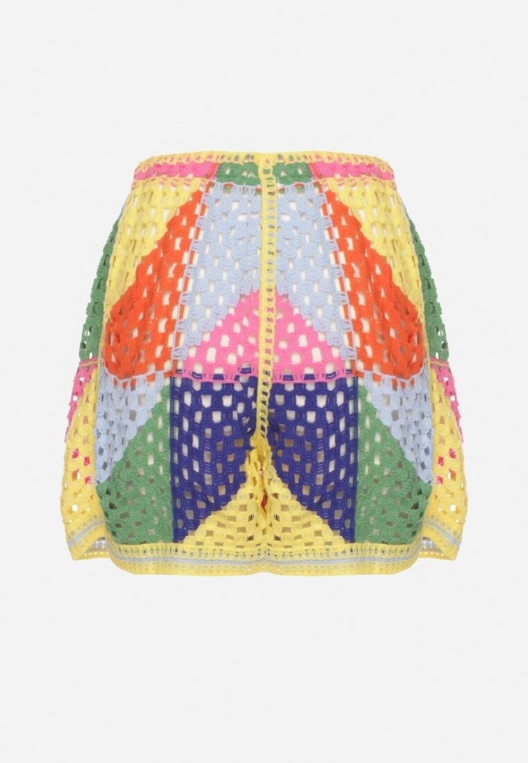Nieuwe Purple Queen gehaakte shorts - One Size, Kleding | Dames, Maat 38/40 (M), Kort, Meerkleurig, Nieuw