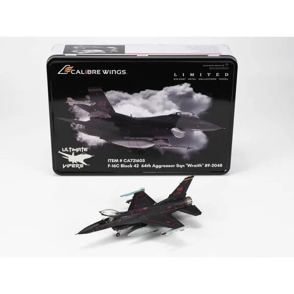 Calibre Wings CA721605 | F-16C Block 42, Ophalen, Schaalmodel, 8 Argyle street Hong Kong, Nieuw