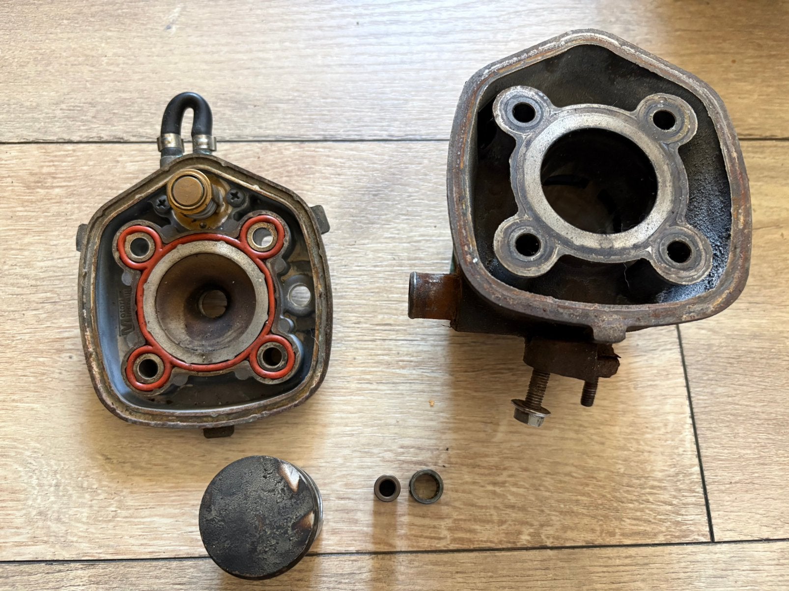Minarelli cilinder 50cc lc, Ophalen of Verzenden, Zo goed als nieuw, Cilinder