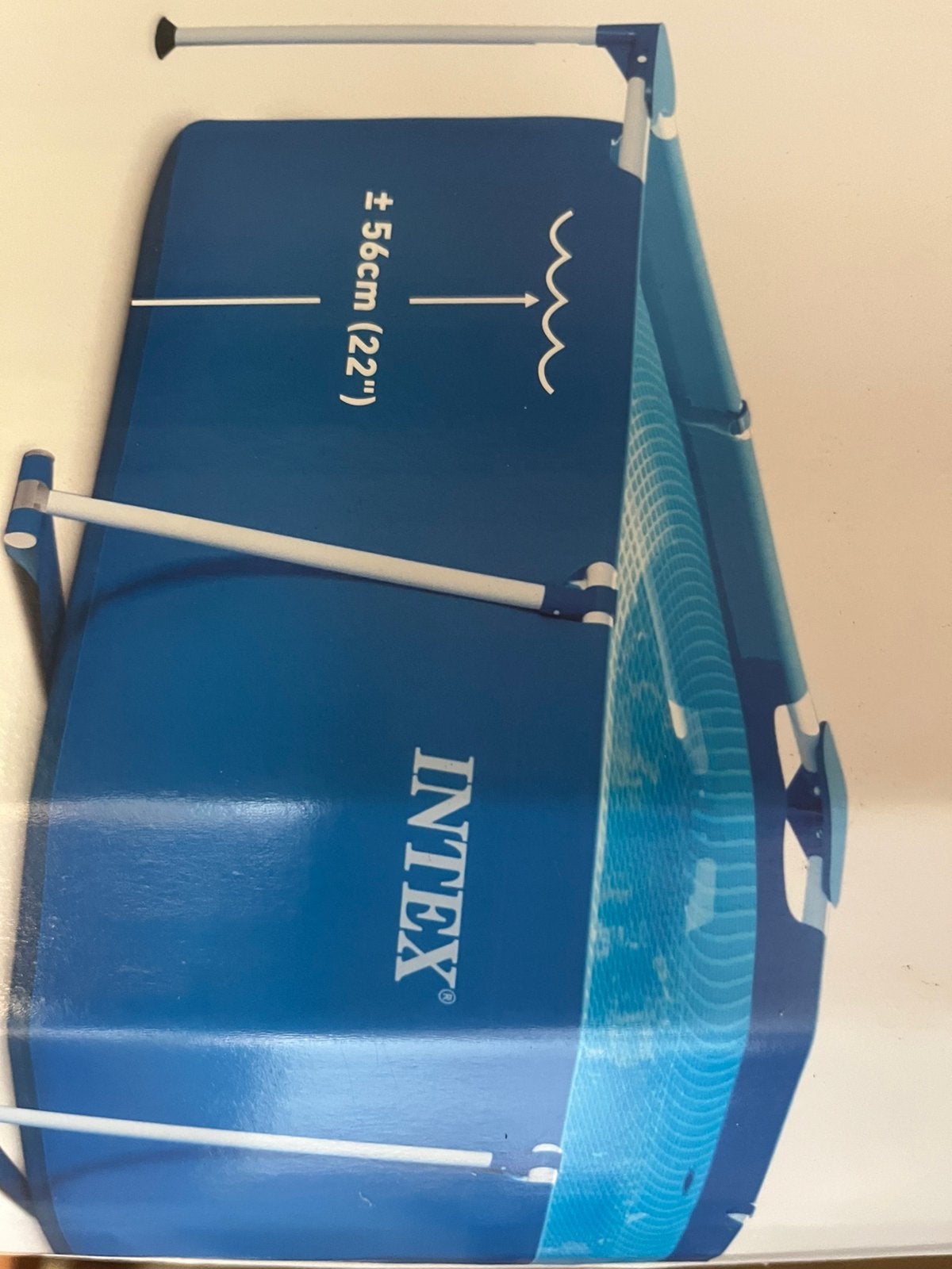 Intex zwembad + pomp + afdekhoes, Minder dan 80 cm, Ophalen of Verzenden, Zo goed als nieuw, Opzetzwembad