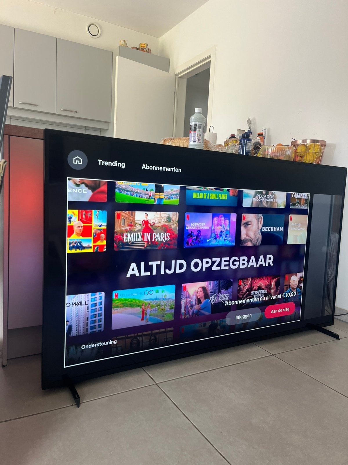 Groot 70 Inch Philips Ambilight Smart Tv, Ophalen of Verzenden, Zo goed als nieuw