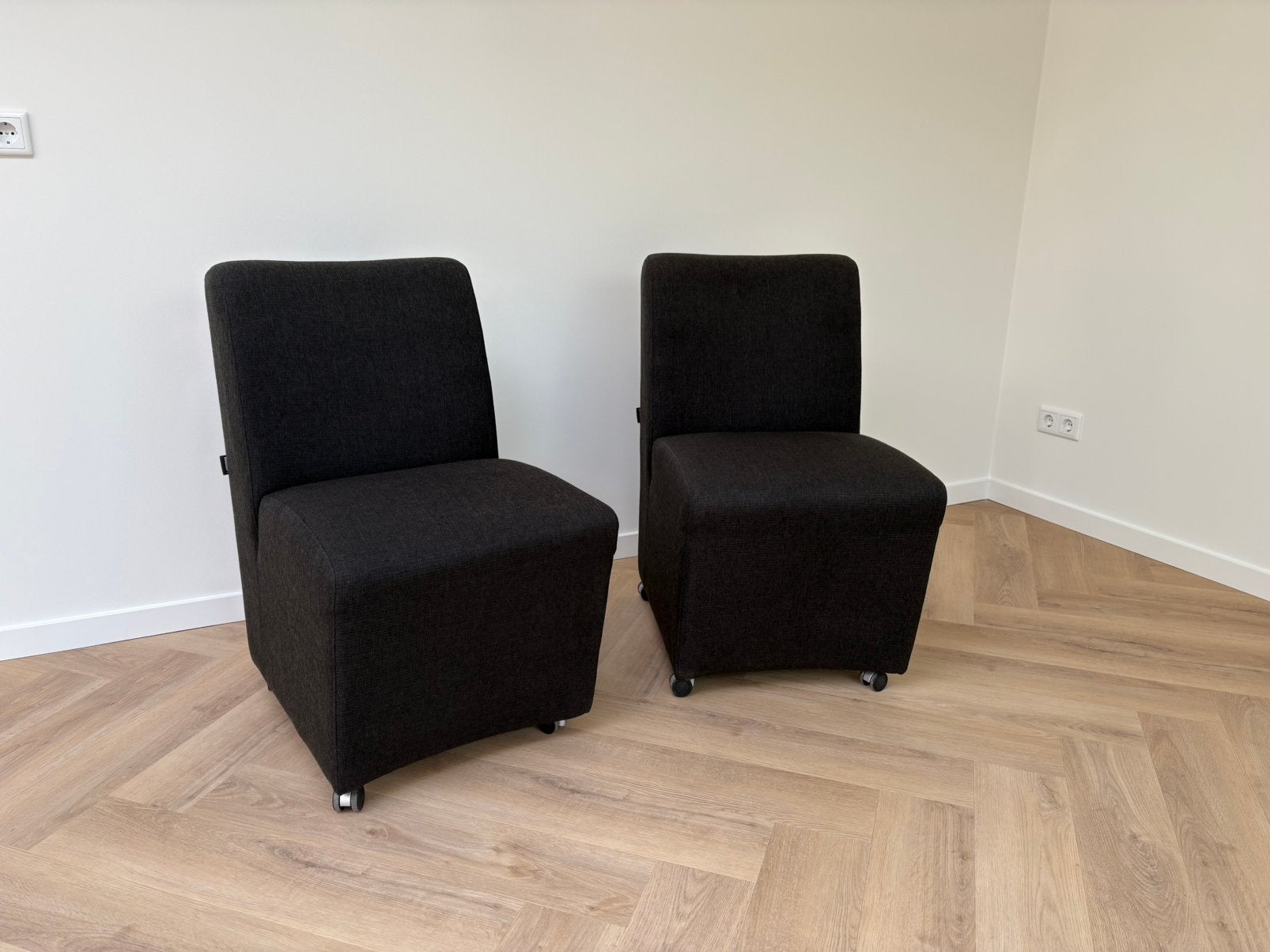 Mooie eettafel stoelen, Ophalen, Zo goed als nieuw, Minder dan 75 cm