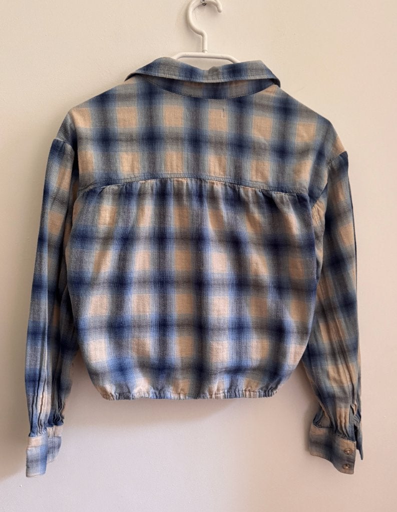 zara cropped shirt 164 bijna nieuw, Ophalen of Verzenden, Zo goed als nieuw, Meisje, Shirt of Longsleeve