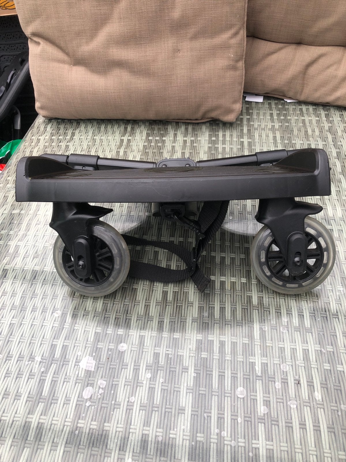 Bugaboo meerijdplankje met adapter, Ophalen of Verzenden, Gebruikt