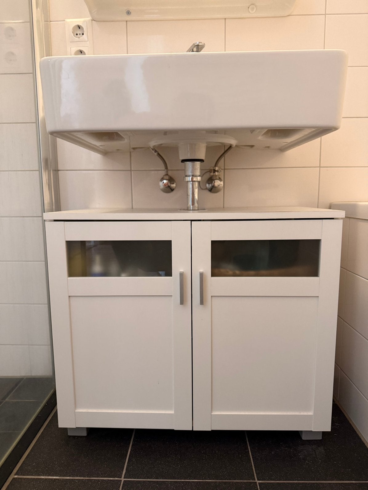 LIVARNO HOME - Onderkast wastafel Basel, Ophalen, 50 tot 100 cm, Zo goed als nieuw, Minder dan 100 cm