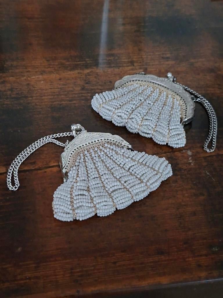 Leuke handgemaakte siertasjes, 2 stuks. Nieuw., Ophalen of Verzenden, Nieuw, Overige materialen