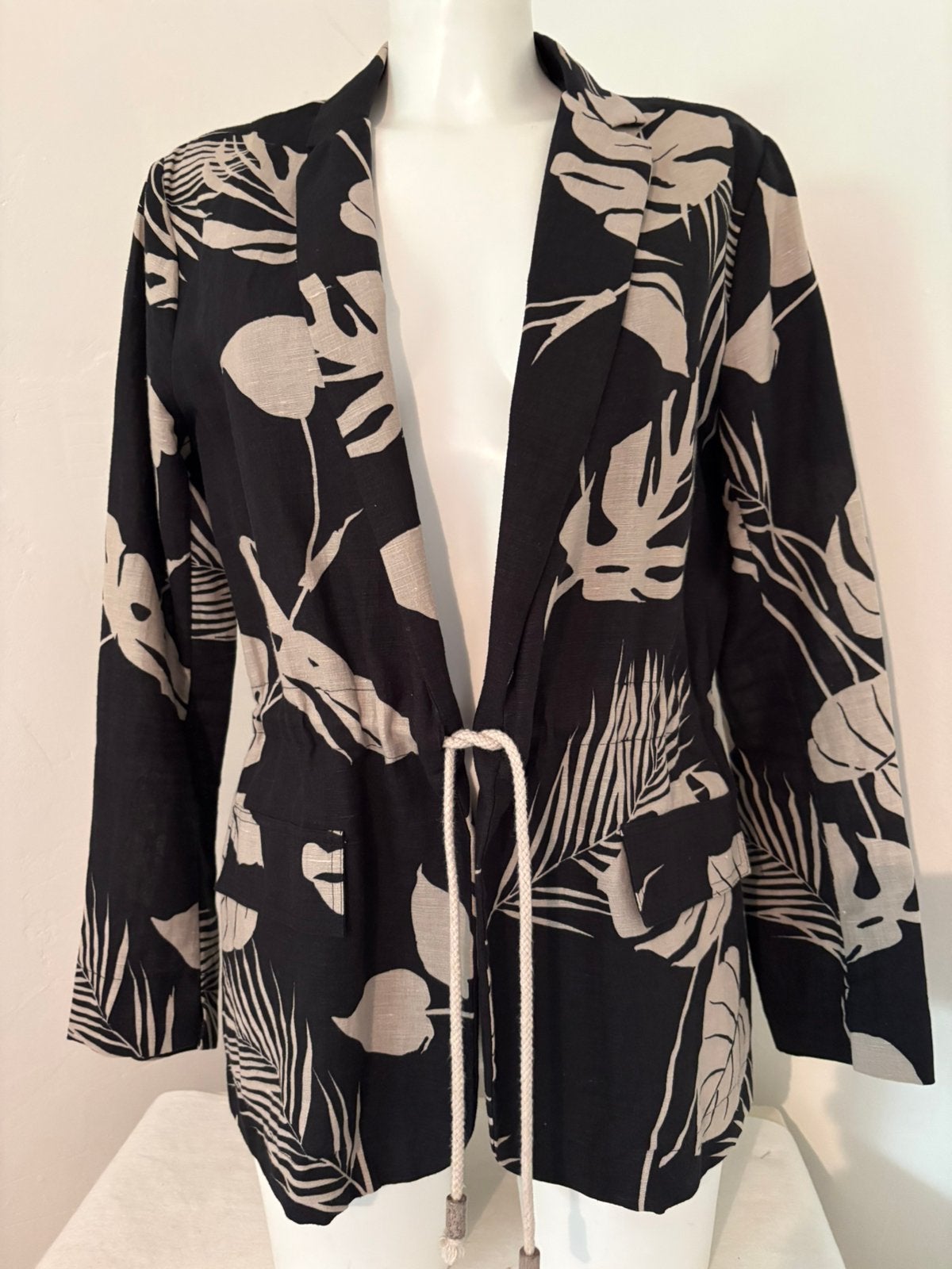 La Salle Amsterdam jasje mt 38-40, Kleding | Dames, Maat 38/40 (M), Verzenden, Zwart, Nieuw