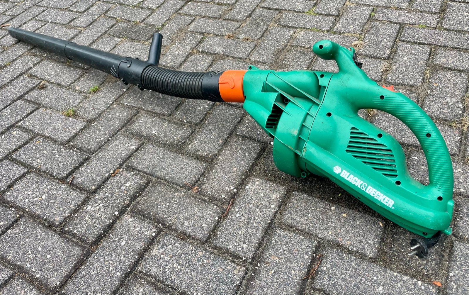 Black & Decker elektrische bladblazer, Ophalen, Gebruikt, Elektrisch, Handgedragen