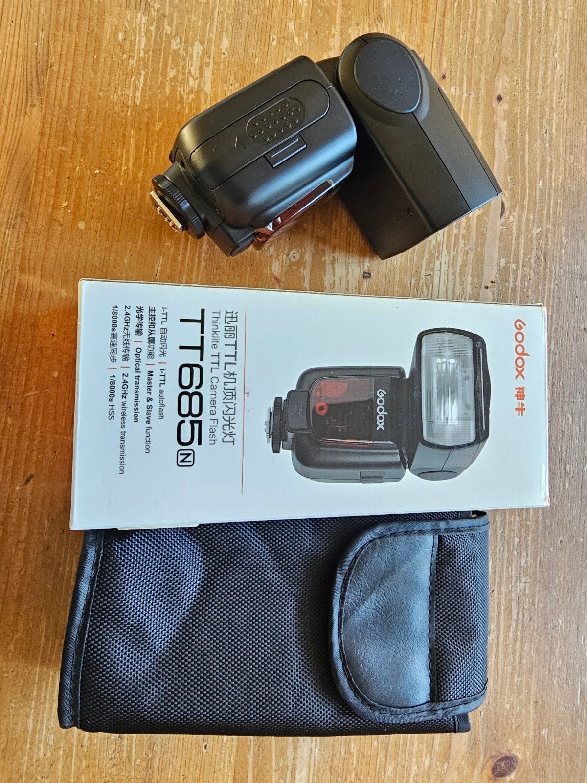 Godox TT685 voor Nikon, Ophalen of Verzenden, Zo goed als nieuw, Overige merken