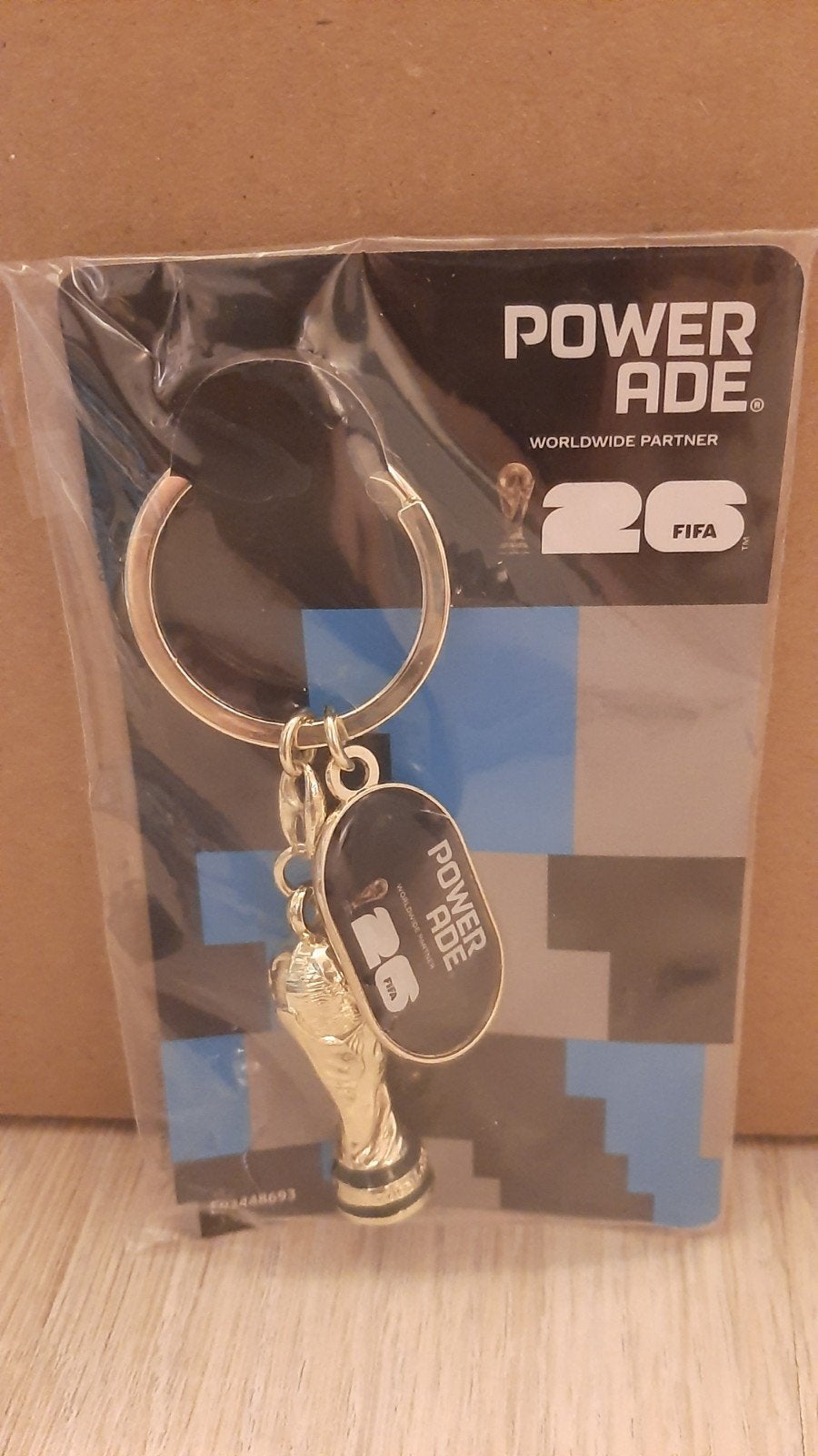 Fifa World Cup Sleutelhanger 2026 Powerade, Ophalen, Nieuw, Sport