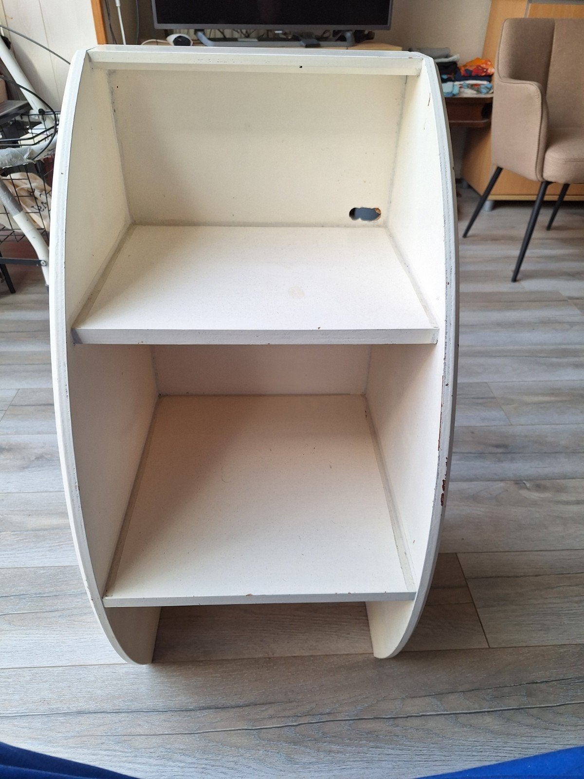 set van 2 nachtkastjes, Ophalen, Gebruikt, Minder dan 45 cm, Onbekend