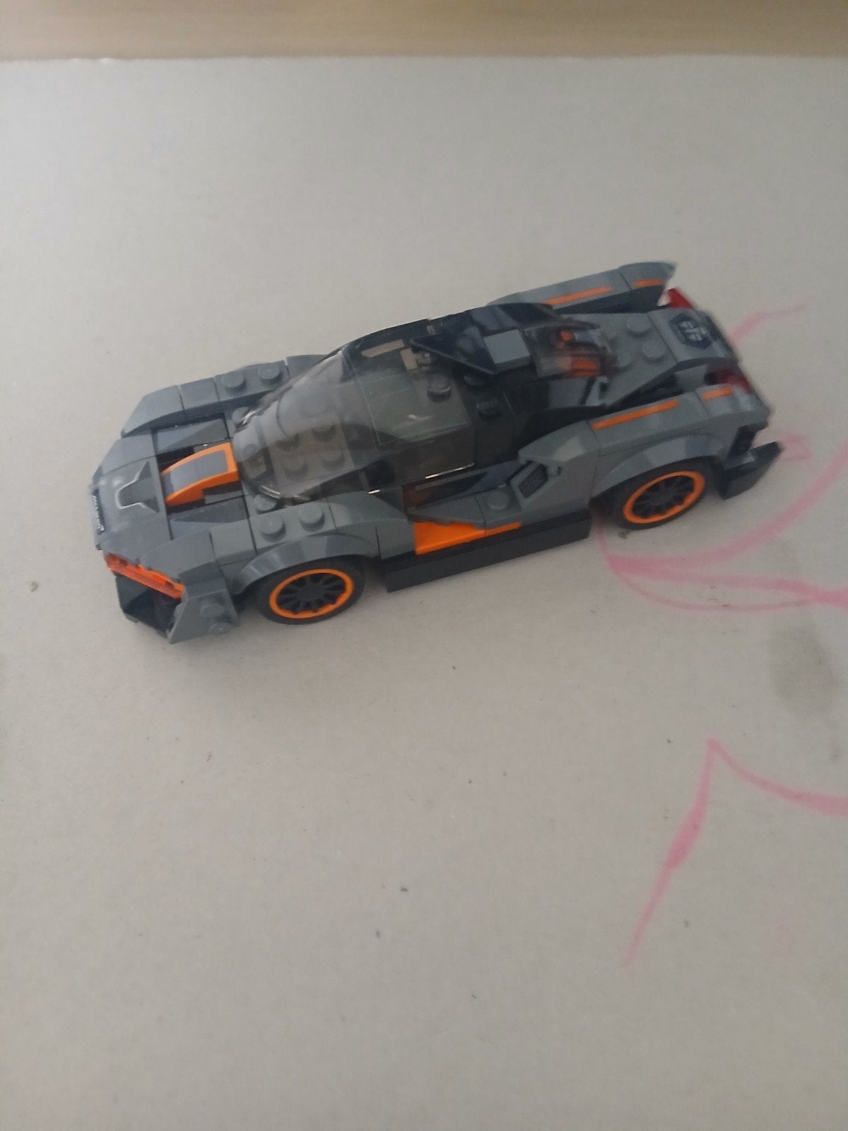 Lego Technic sportwagen (zonder doos of boekje), Ophalen of Verzenden