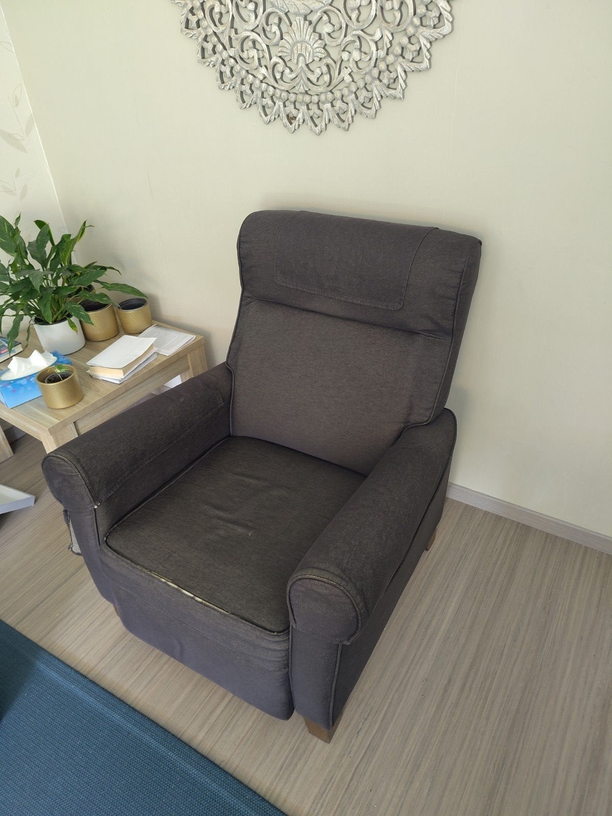 Fauteuil 'Muren' van Ikea gratis af te halen, Ophalen, Gebruikt, 75 tot 100 cm, Stof