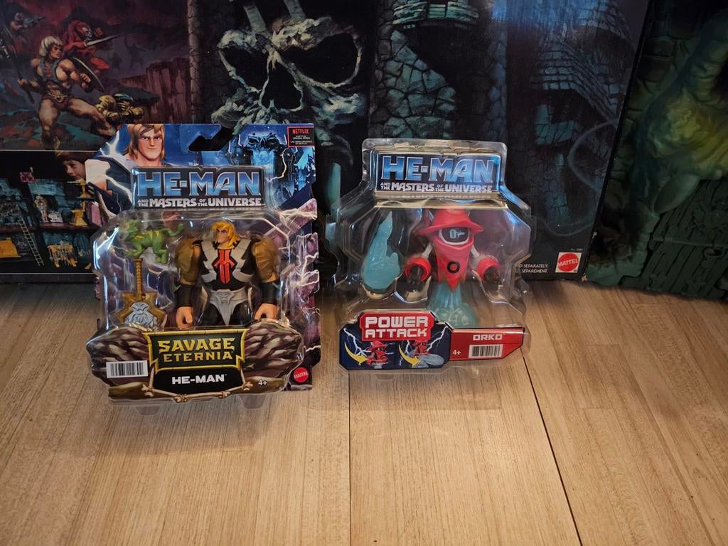 Masters of the Universe Origins Motu He-Man Battle Cat Orko, Ophalen of Verzenden, Nieuw