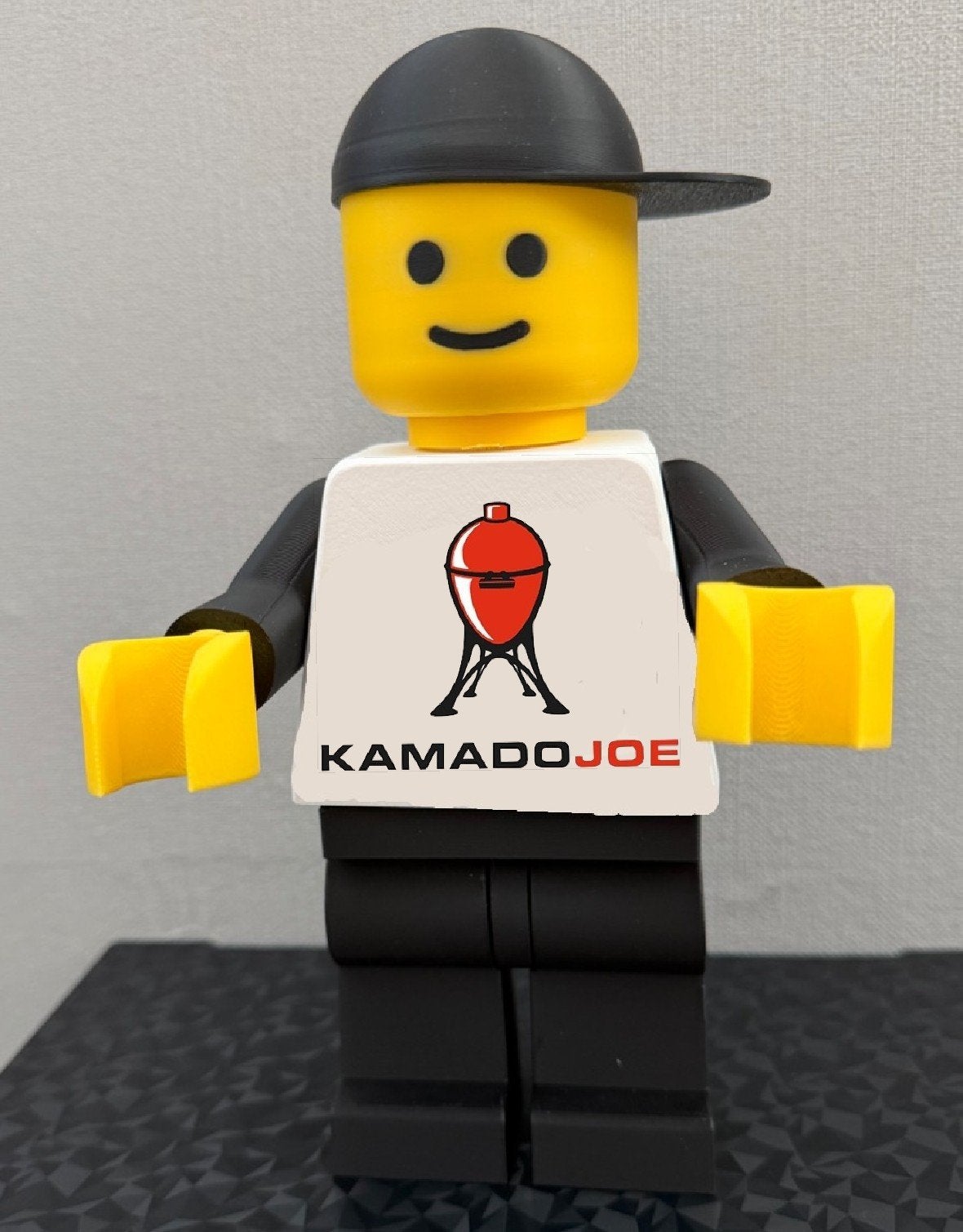 Mega maxi figure van een brick Kamado Joe supporter, Tuin en Terras, Ophalen of Verzenden, Nieuw, Komado Joe