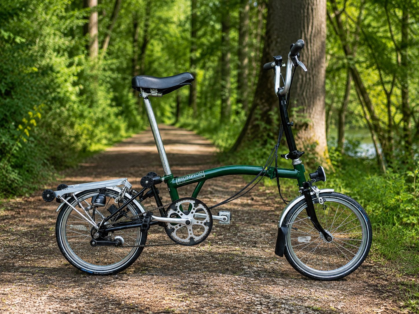 Nette Brompton vouwfiets met 3 versnellingen, Fietsen en Brommers, Brompton, 16 tot 18 inch, Versnellingen, Ophalen of Verzenden
