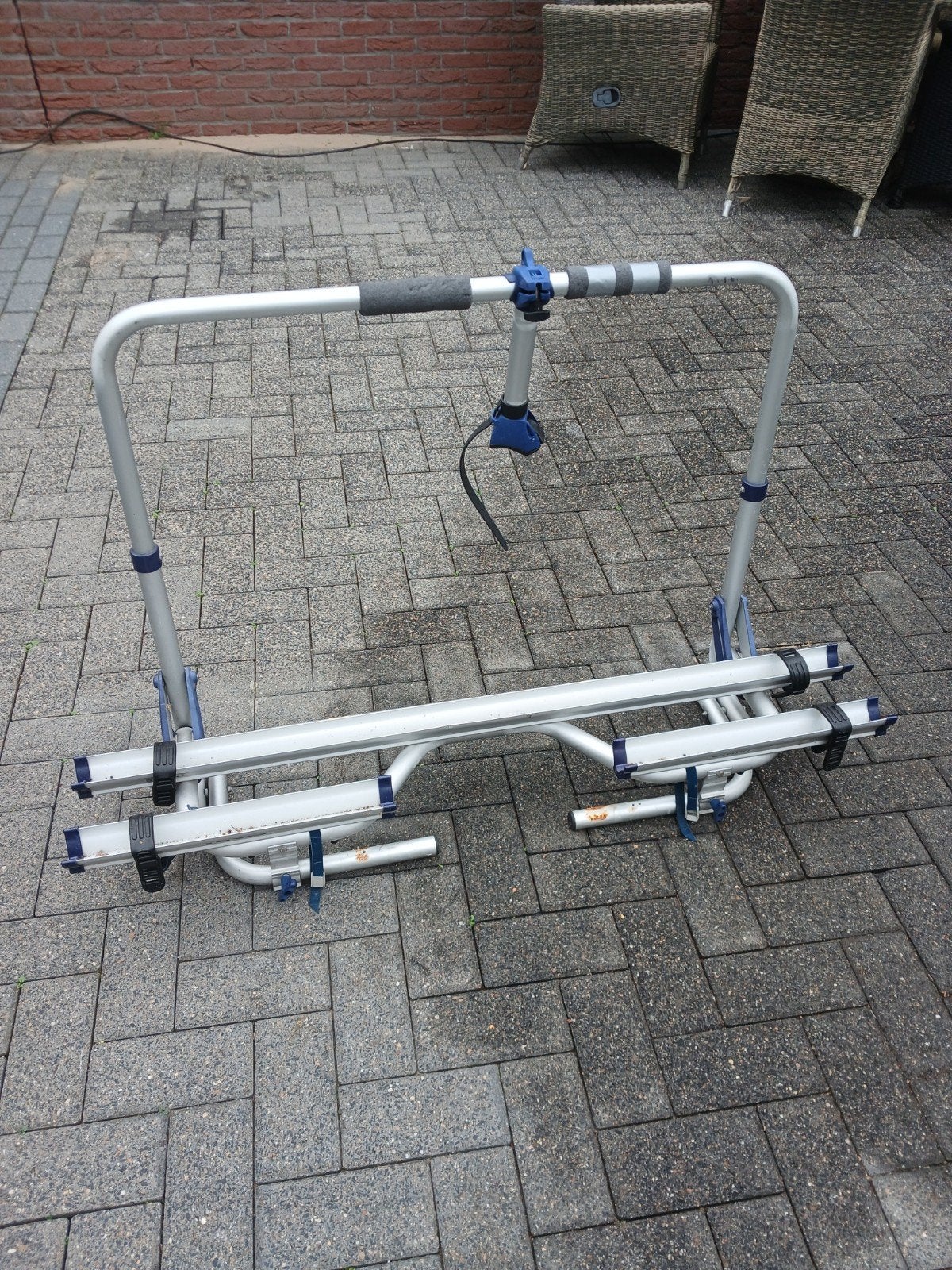 fietsendrager voor caravan., Ophalen, Gebruikt