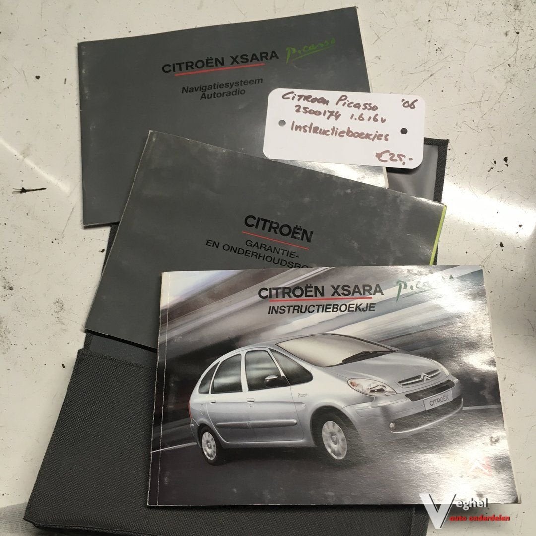 Citroen Picasso 1.6 16v 2006 2500174   Instructieboekje