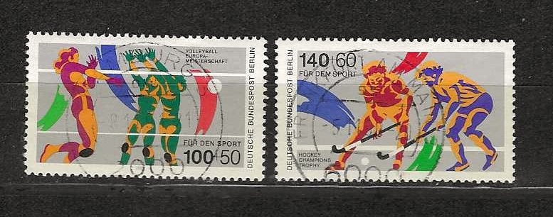 Berlin 836-837, Ophalen of Verzenden, BRD, Gestempeld