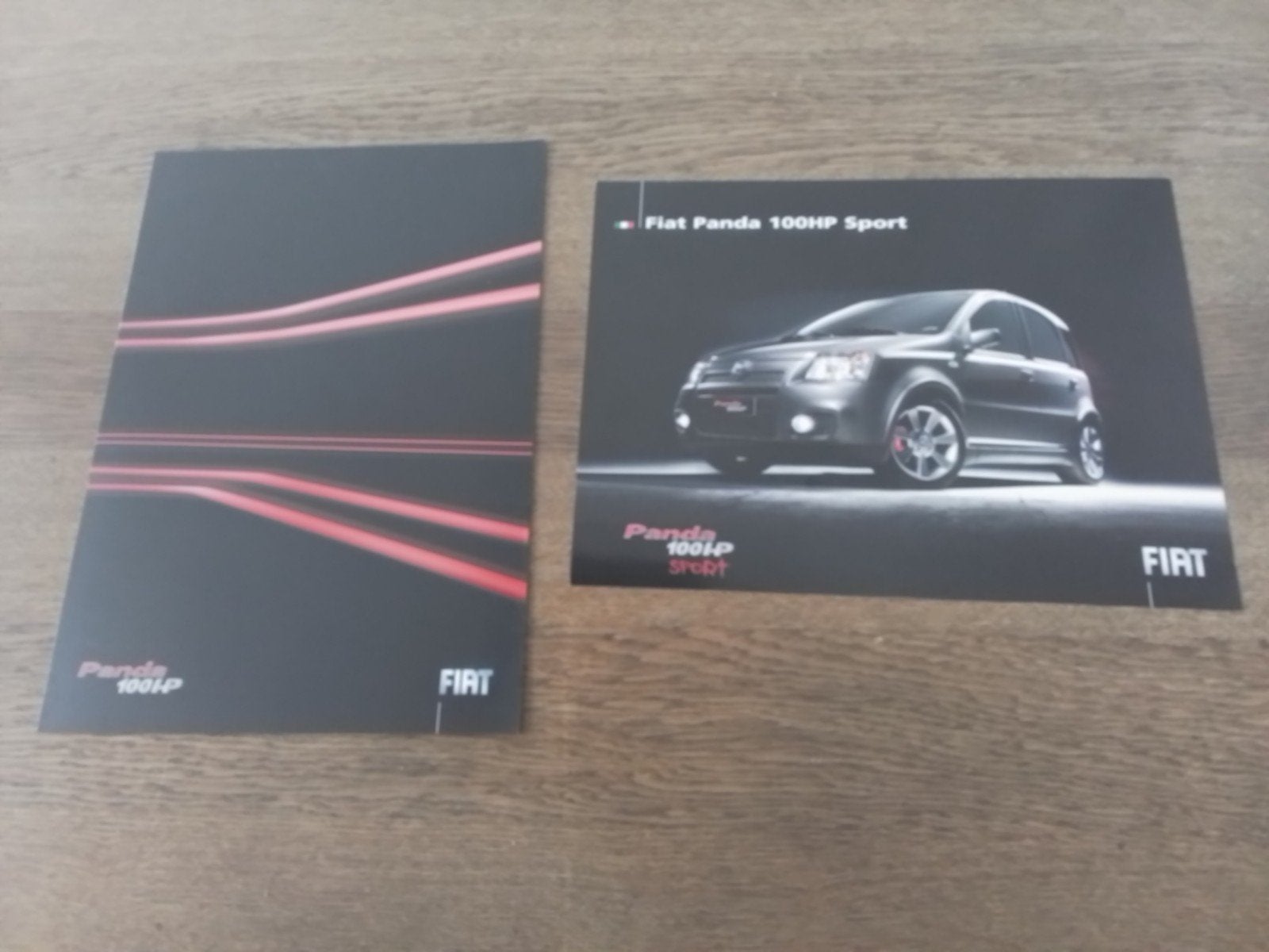 Folders Fiat Panda 100 HP Sport, Boeken, Ophalen of Verzenden, Zo goed als nieuw, Overige merken