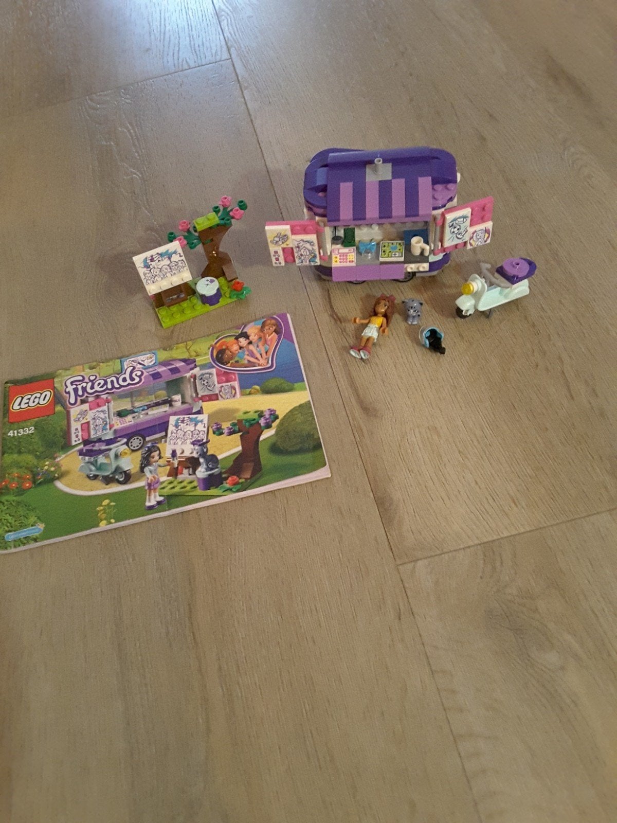 Lego Friends Emma's kunstkraam 41332, Lego, Friends, Ophalen of Verzenden, Zo goed als nieuw