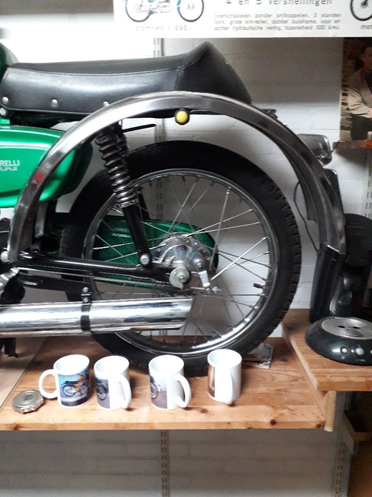 Inox achterspatborden garelli, Ophalen of Verzenden, Nieuw, Overige typen, Overige merken