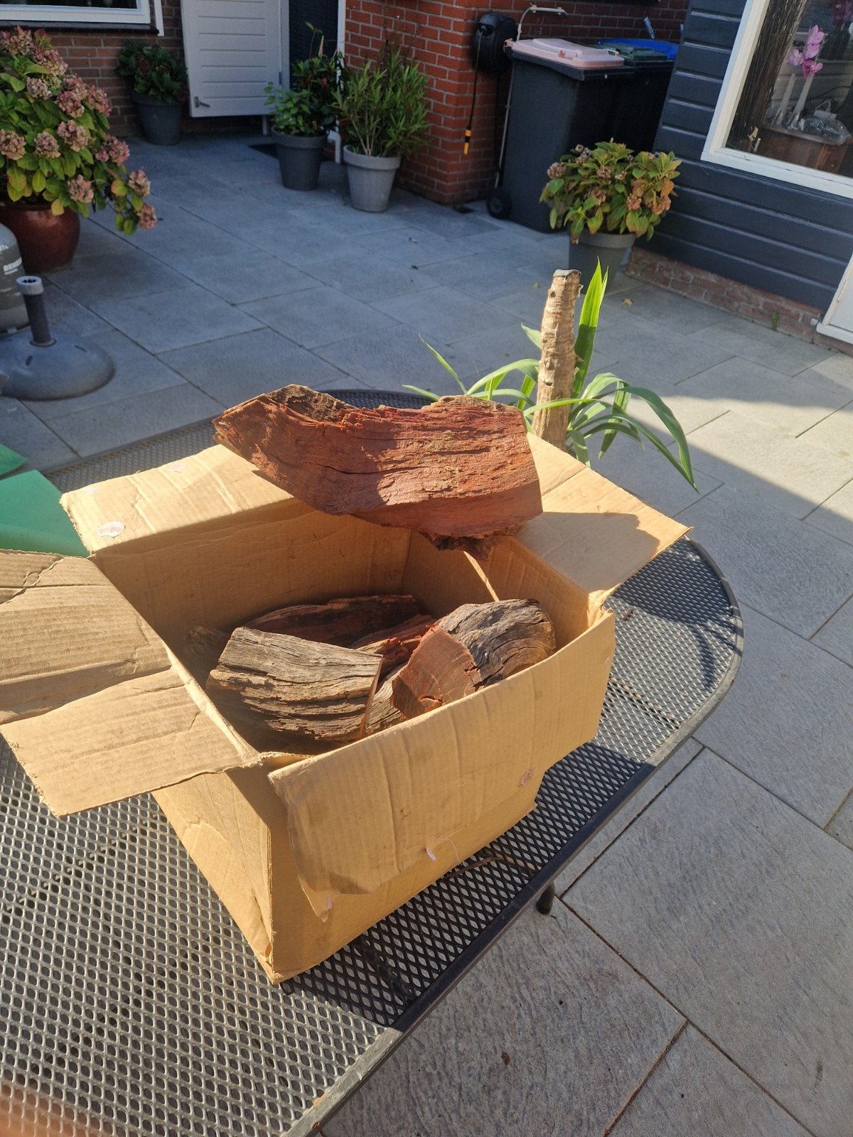 openhaardhout, Ophalen, Minder dan 30 cm, Rond, Nieuw