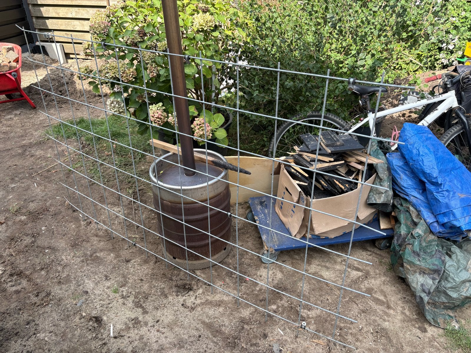 Betonijzer / Bouwstaalmat ca. 180x100, Ophalen, Gebruikt, Minder dan 10 meter, Gaas