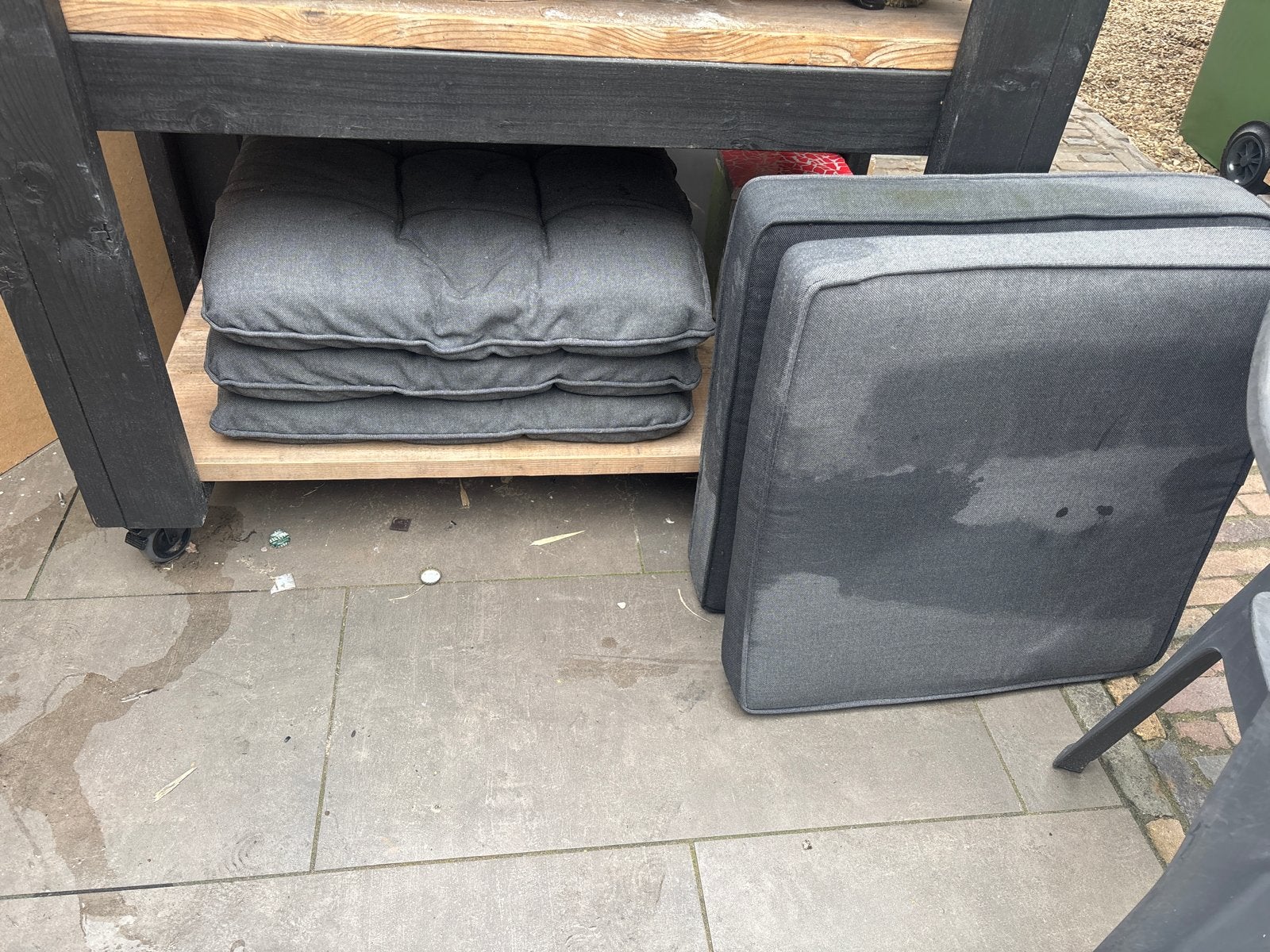 Set wasbare tuinkussens - Keurig netjes, Gebruikt, Wasbaar, Ophalen of Verzenden, Tuinkussen