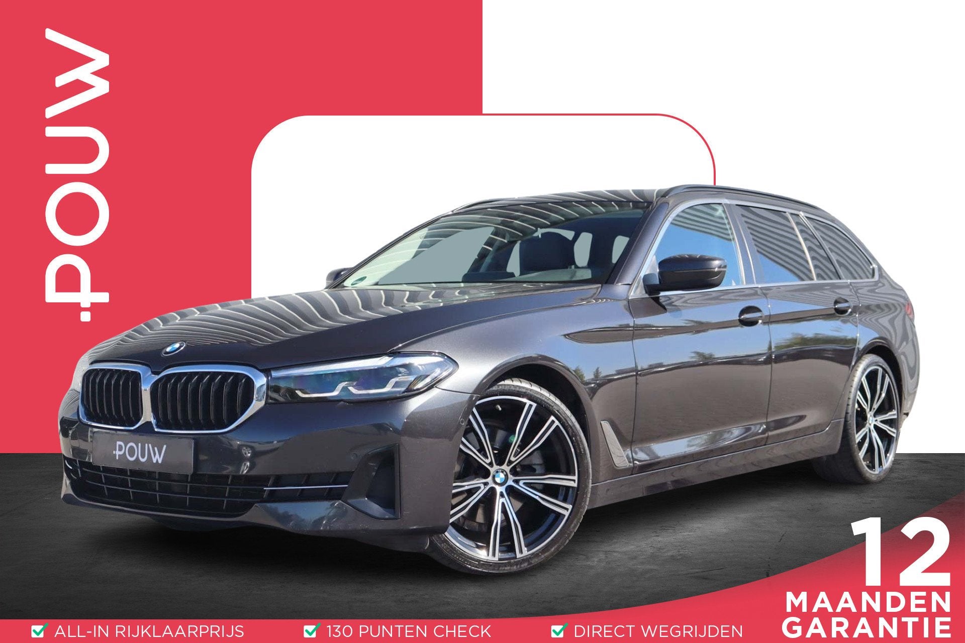 BMW 5-serie Touring 520i 184pk AUT Business Edition Plus | T, Automaat, Gebruikt, 4 cilinders, Automatische klimaatregeling